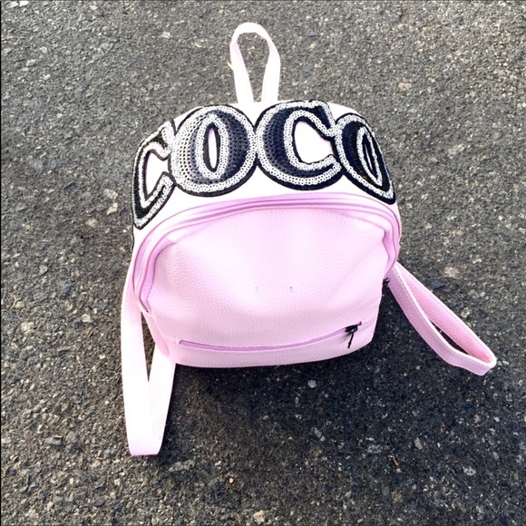 $ale 🛍 Pink Mini Backpack - Picture 2 of 2